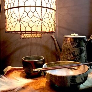 Handmade Ceramic Bowl and Tumbler